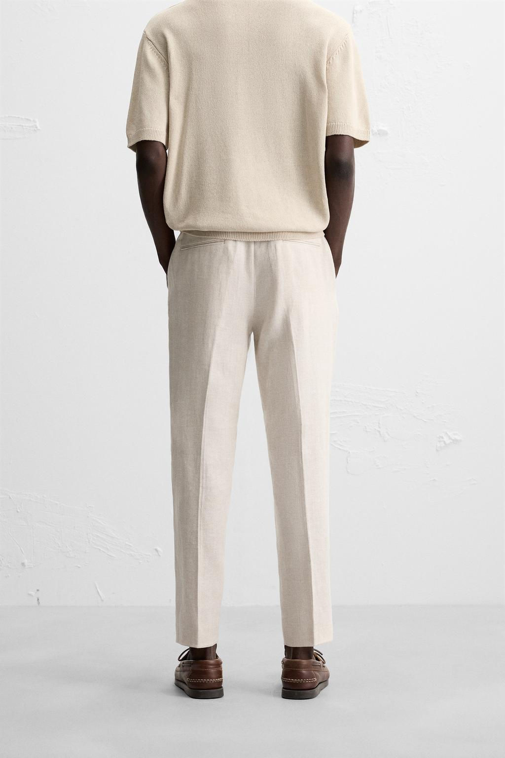 LINEN TROUSERS - Zara фото 53