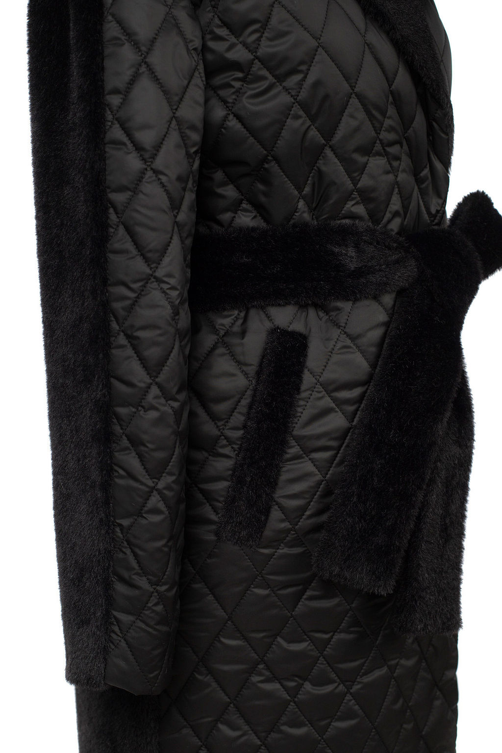 Пальто женское демисезонное (пояс) - El podio фото 7