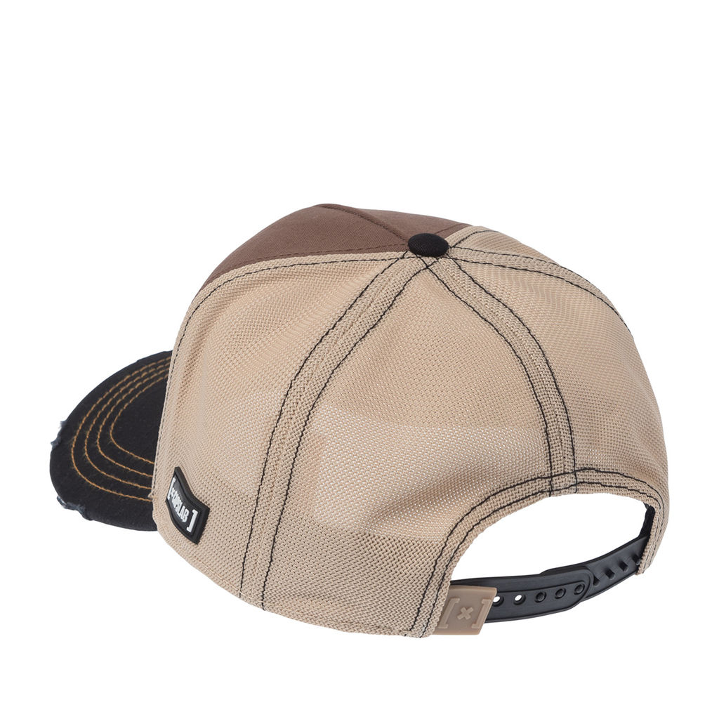 Бейсболка CAPSLAB арт. CL/FAM/1/PCT/MON Premium Pump Up The Volume (brown)