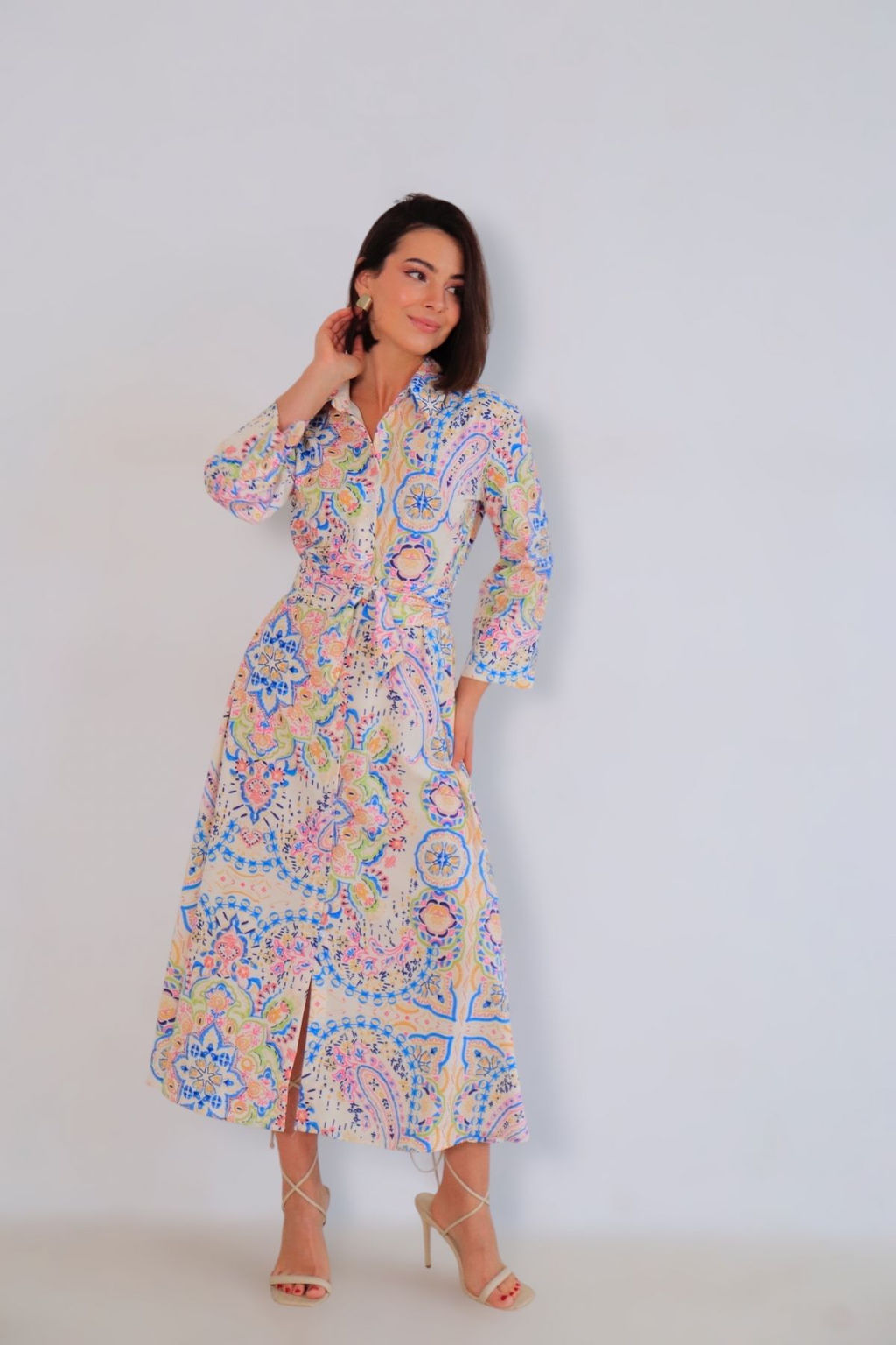 Martichelli Платье с принтом  фото 4