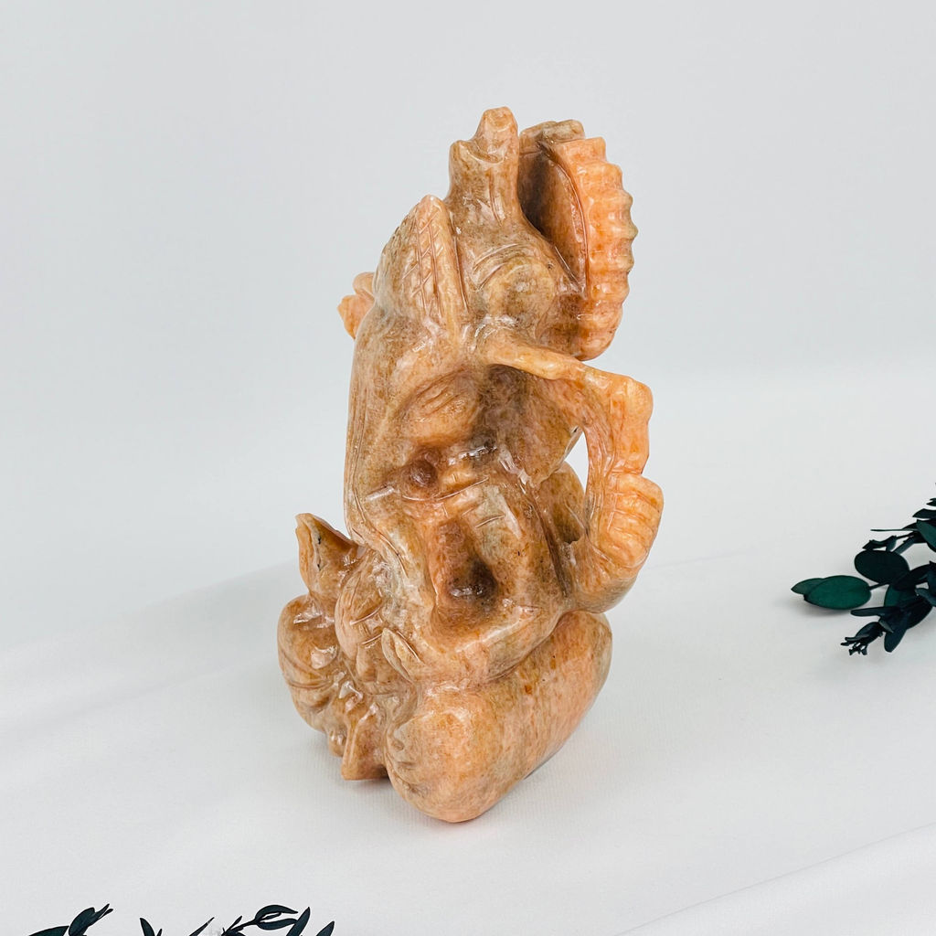 Статуэтка Ганеша из Яшмы - Радуга самоцветов фото 4