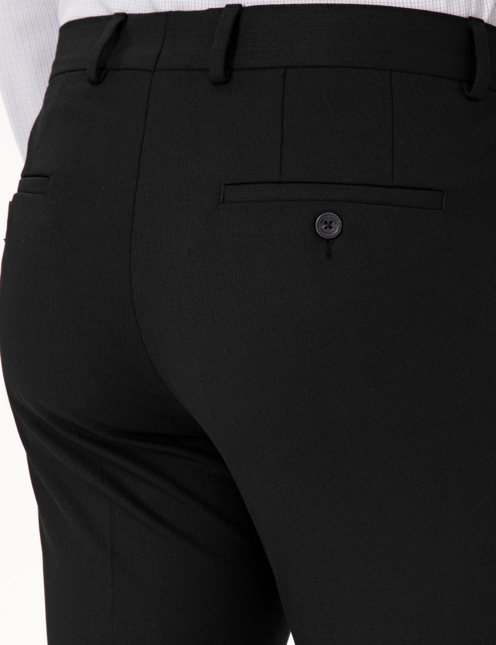 Siyah Slim Fit Kuma_ Pantolon - Pierre cardin фото 6