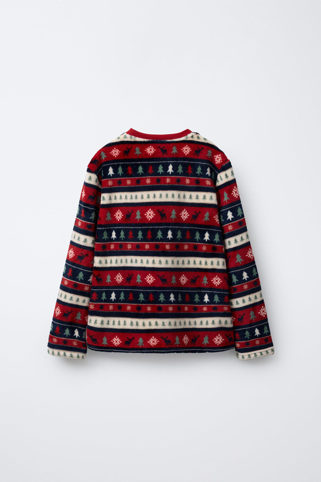 AGES 6-14 / SOFT TEXTURE TREE PRINT PYJAMAS - Zara фото 3