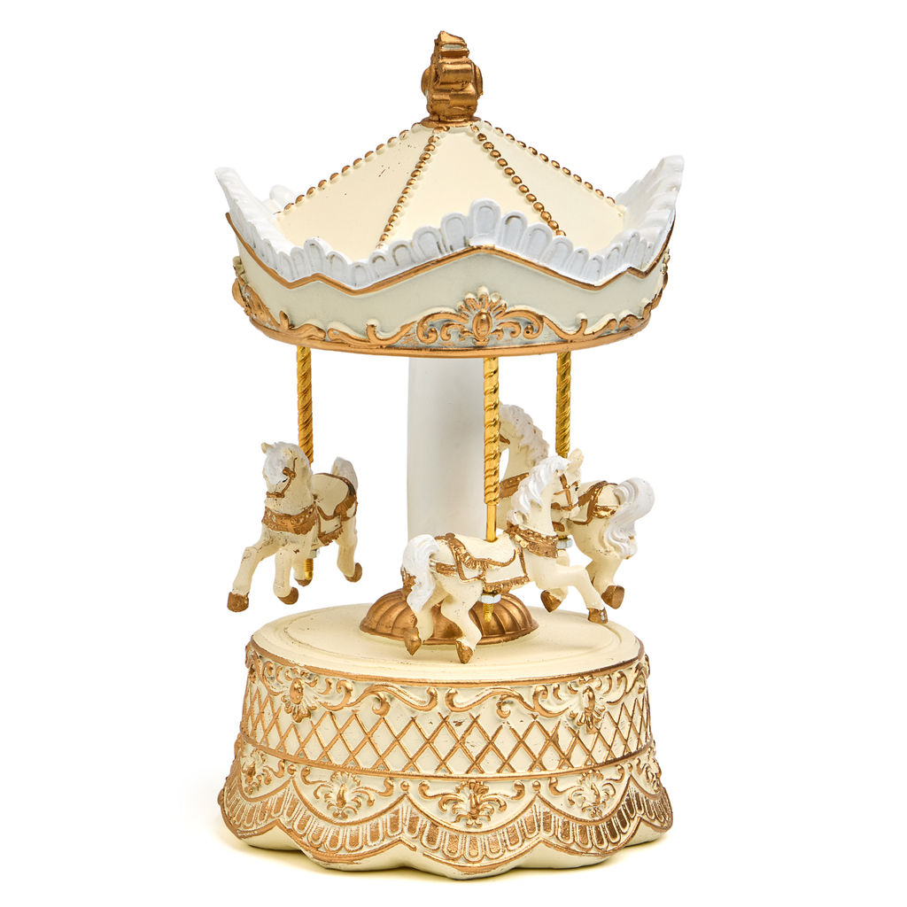 МУЗЫКАЛЬНАЯ СТАТУЭТКА КАРУСЕЛЬ 12,4Х12,4Х22,9 СМ - Lefard фото 5