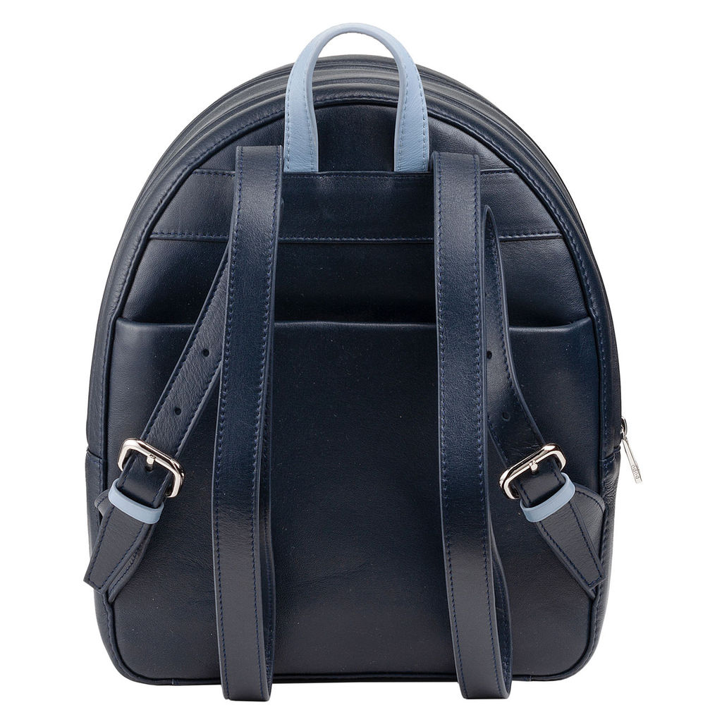 Итальянский женский кожаный рюкзак DuDu Bags серии Favignana | морской - Dudubags фото 2
