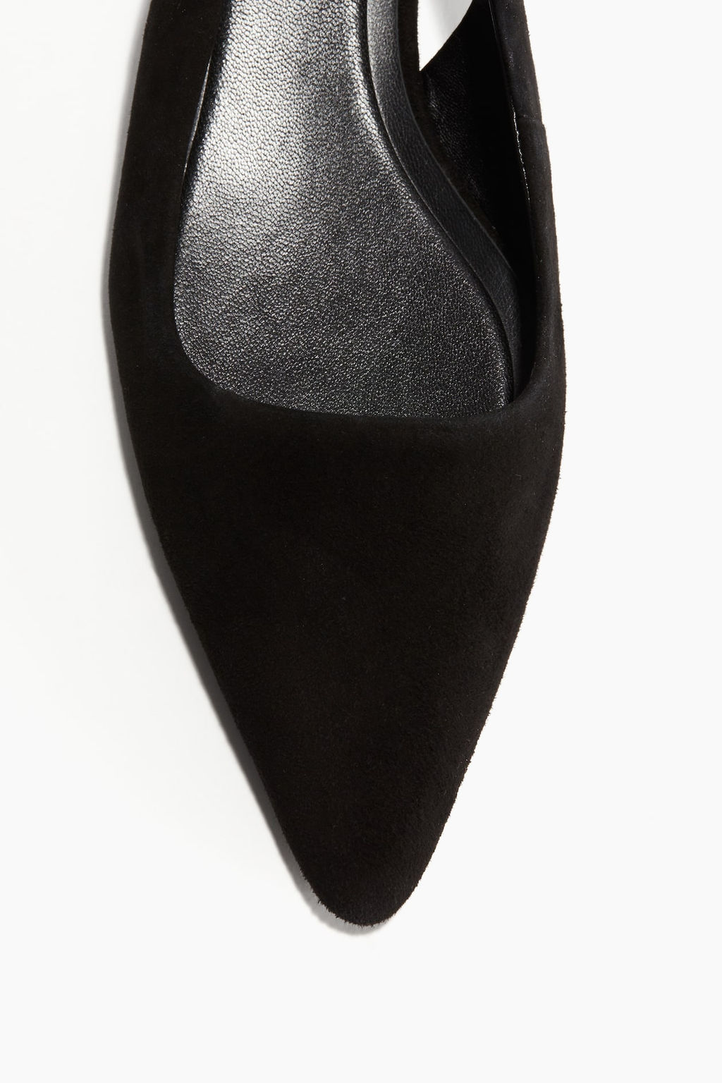 Salones destalonados de ante con puntera fina - H&m фото 3