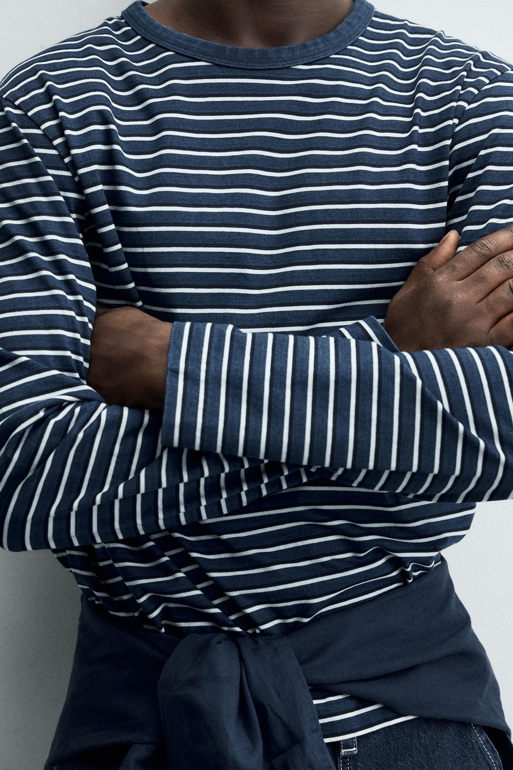 JACQUARD STRIPE T-SHIRT - Zara фото 5