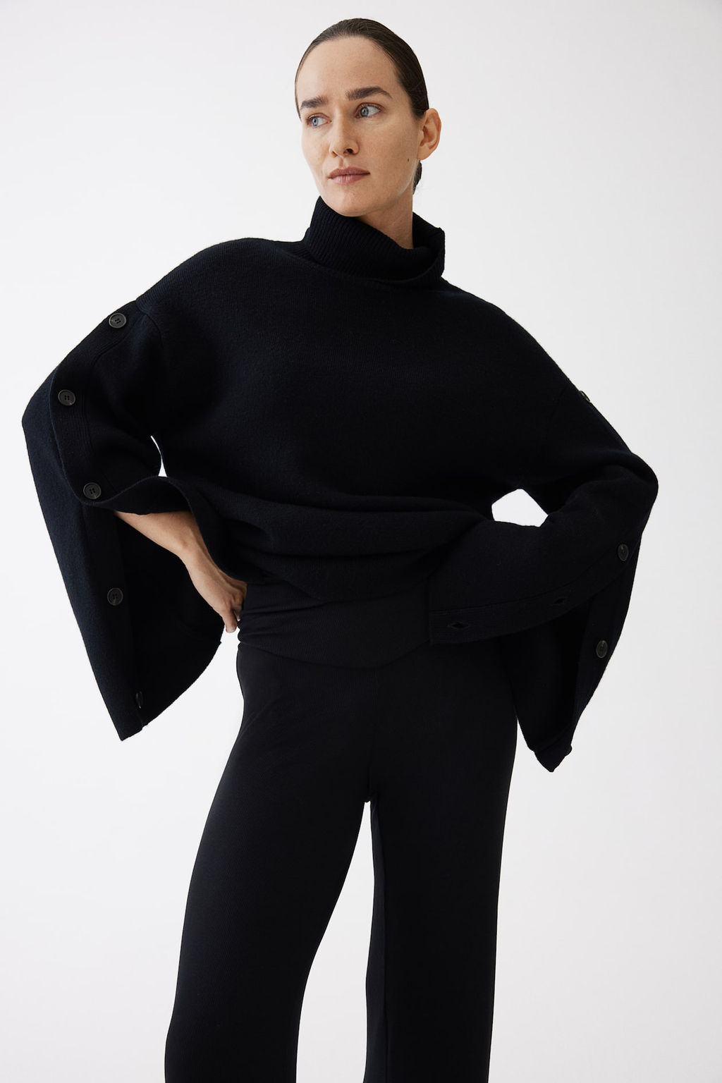 MAMA Pantalon en punto de canale Before & After - H&m фото 2