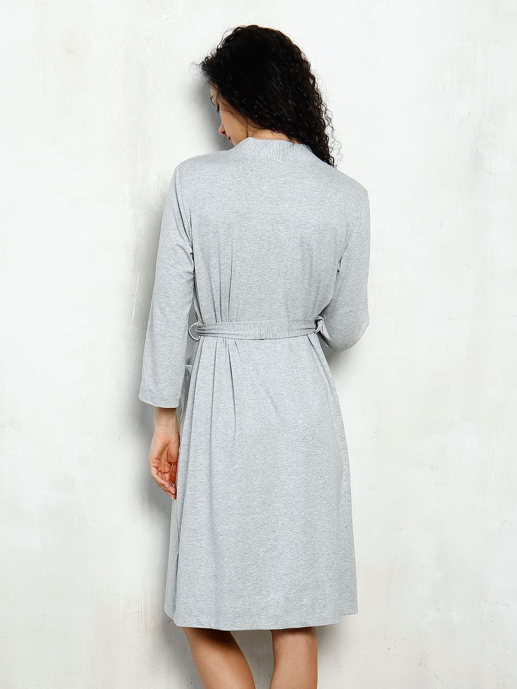 Халат с вышивкой 016073 - Мишель фото 5