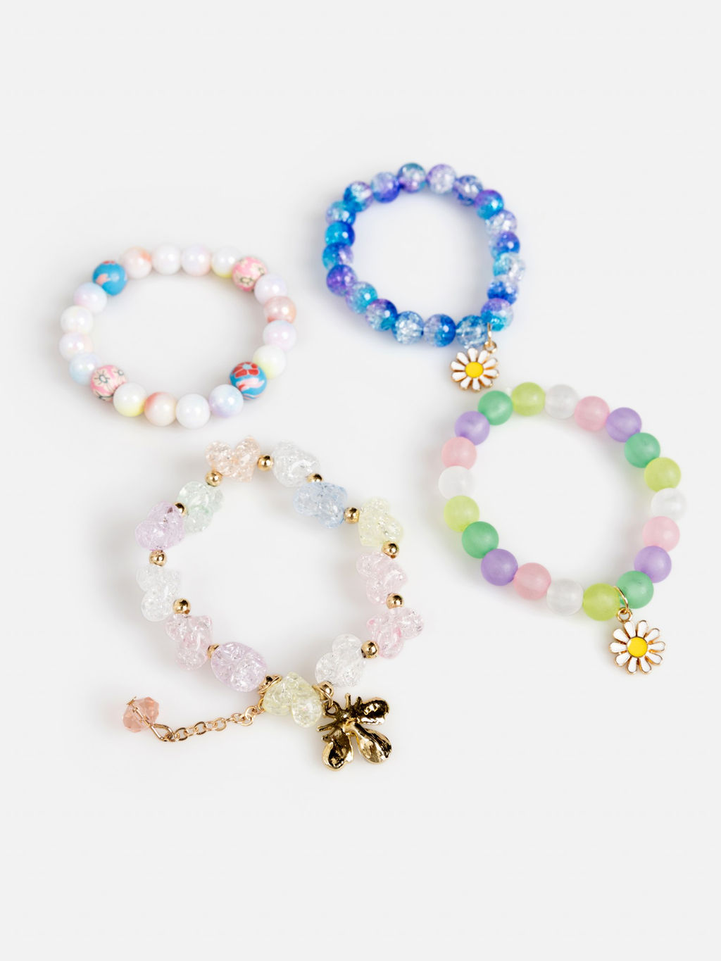 ACOOLA / Набор из 4 браслетов дет. Monca разноцветный  фото 3