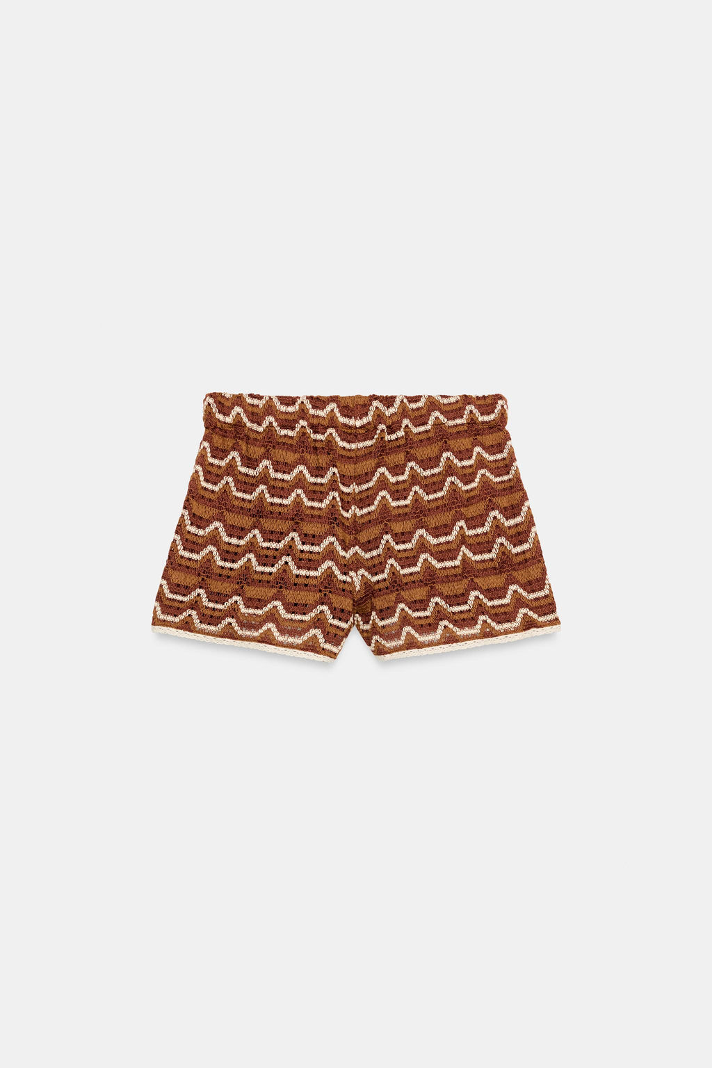 SHORTS CROCHET / Terracota