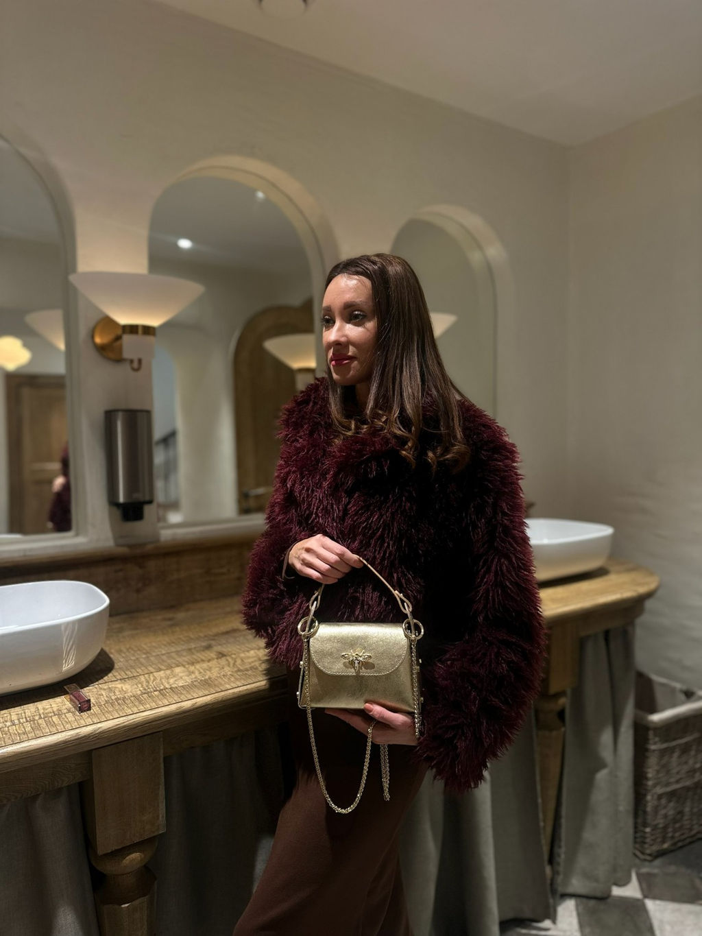 Сумка женская из телячьей кожи