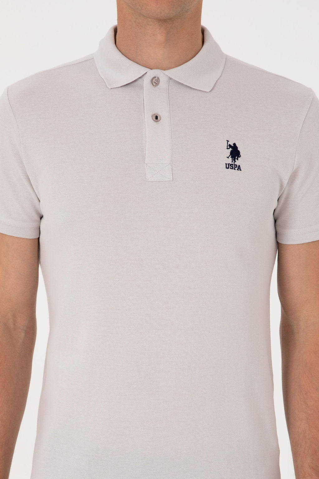 Erkek A__k Gri Basic Ti__rt - U.s. polo assn фото 6
