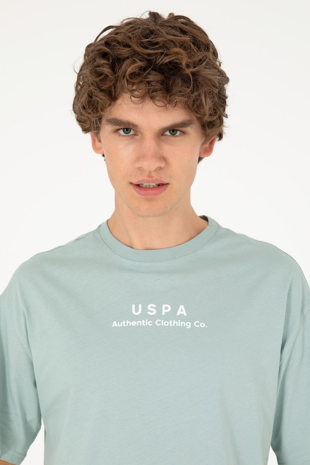 Мужская футболка водно-зеленого цвета Неожиданная скидка в корзине - U.s. polo assn фото 2