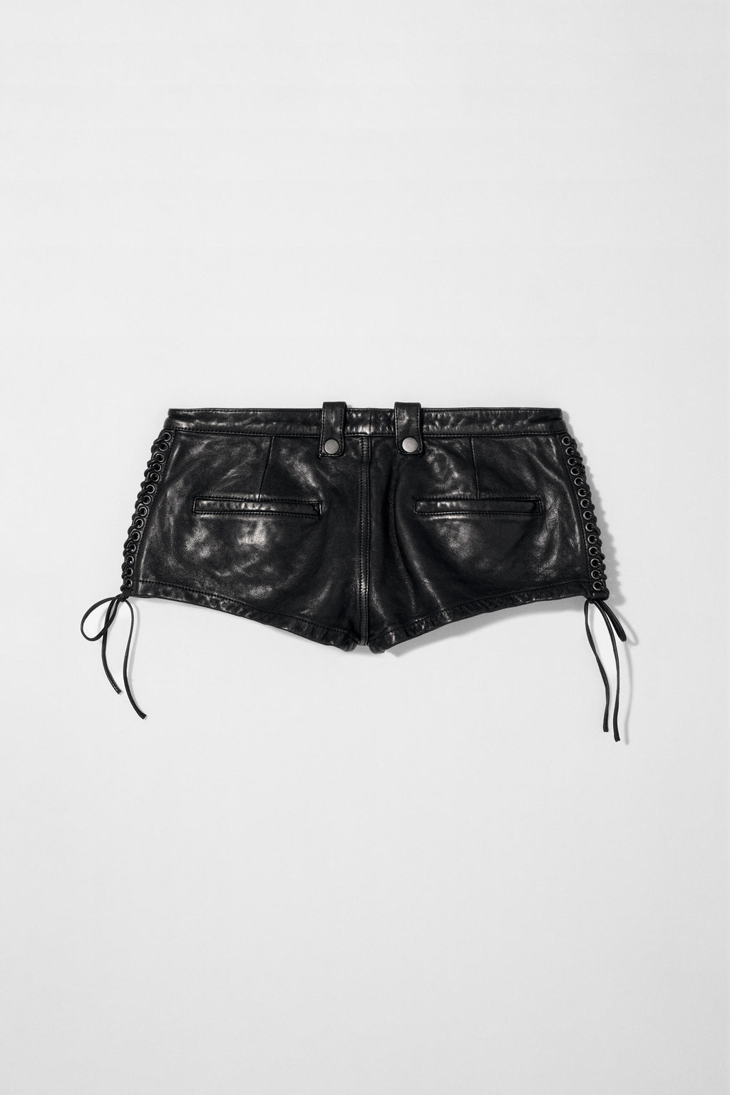 KATE MOSS X ZARA LEATHER SHORTS