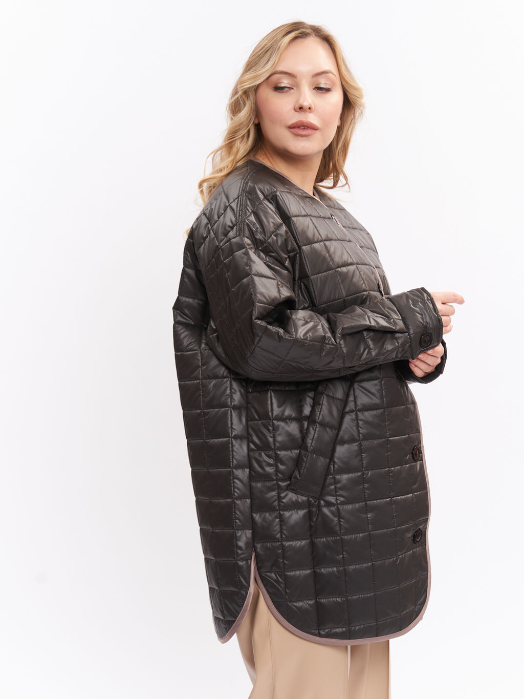 Куртка стеганая KR14033SQU01