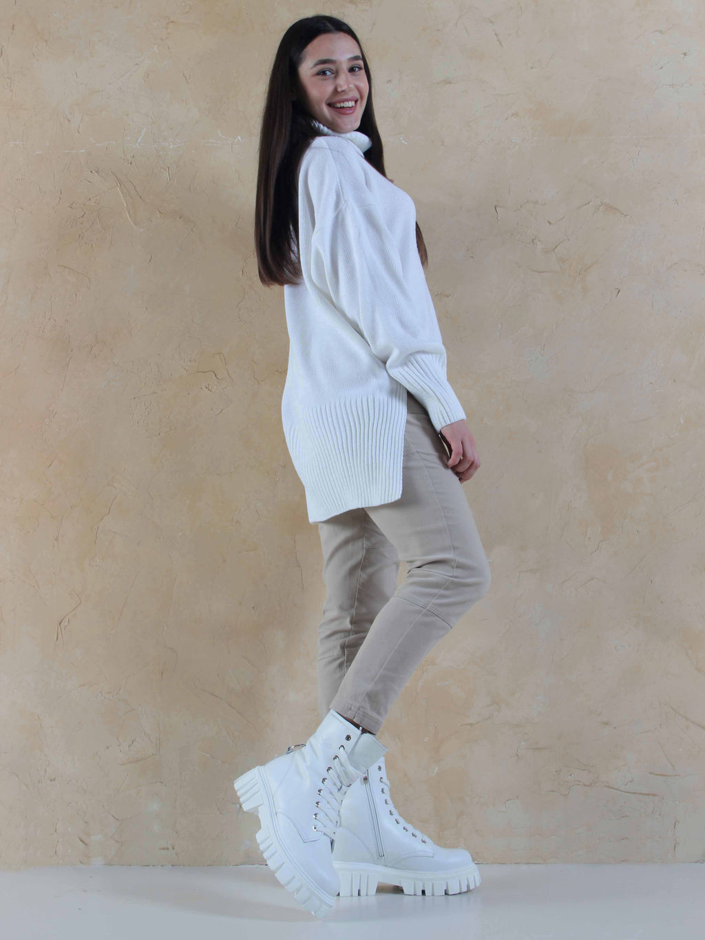 Ботинки EDART 329.21153 w. белые/байка - Ed'art фото 8