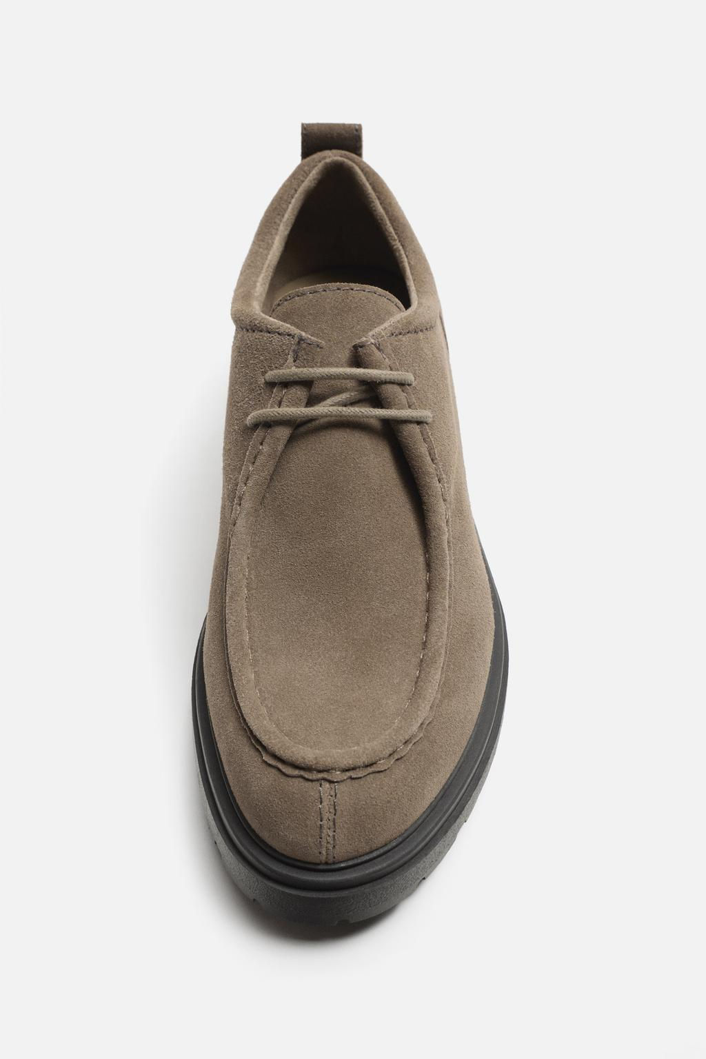 LEATHER SHOES - Zara фото 7