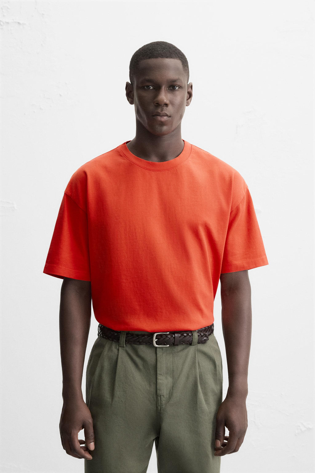 BASIC HEAVYWEIGHT T-SHIRT - Zara фото 2