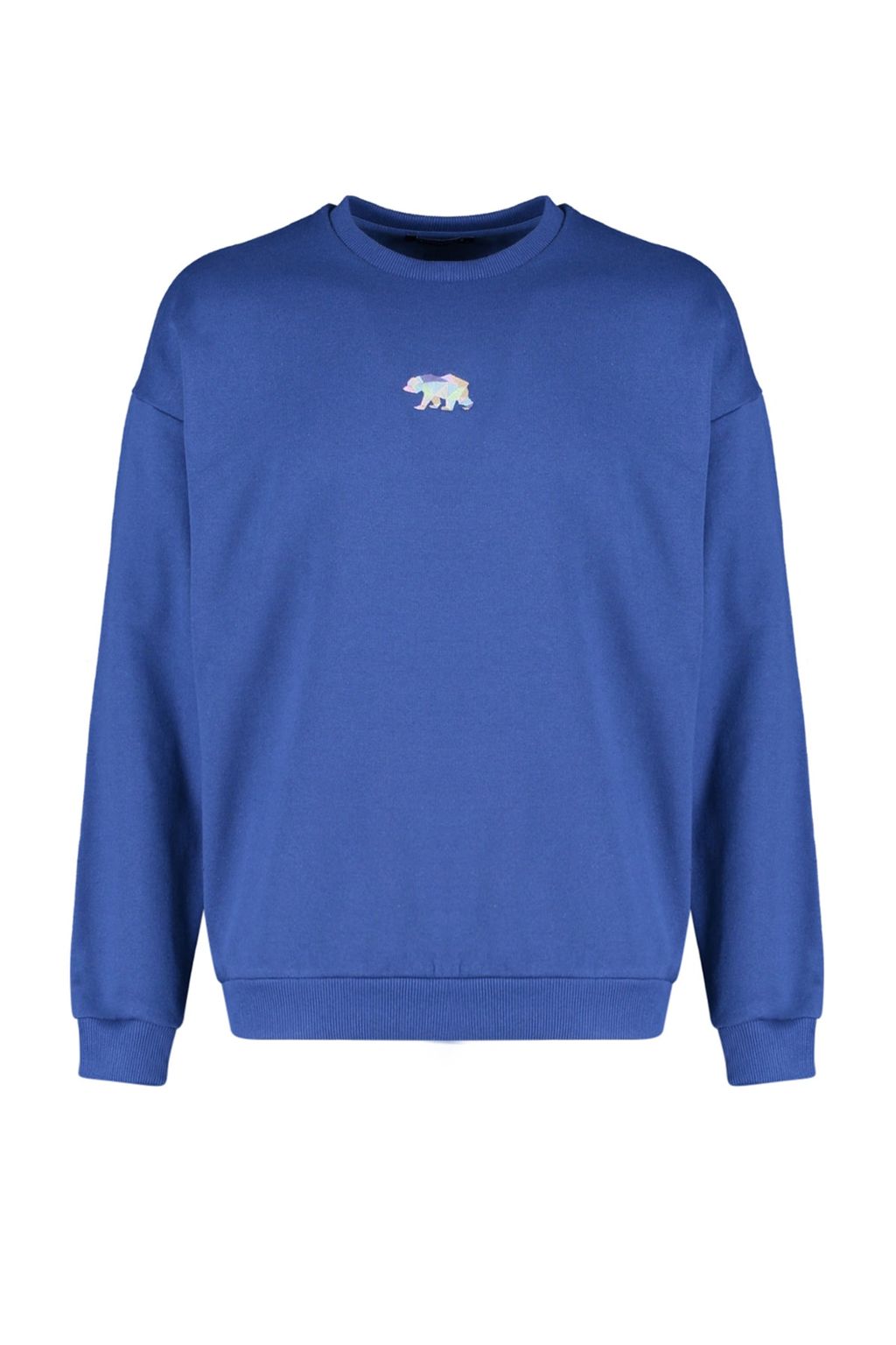 TRENDYOL MAN Tas Bisiklet Yaka Oversize Uzun Kol Sweatshirt TMNAW23SW00191 - Trendyolmilla фото 8