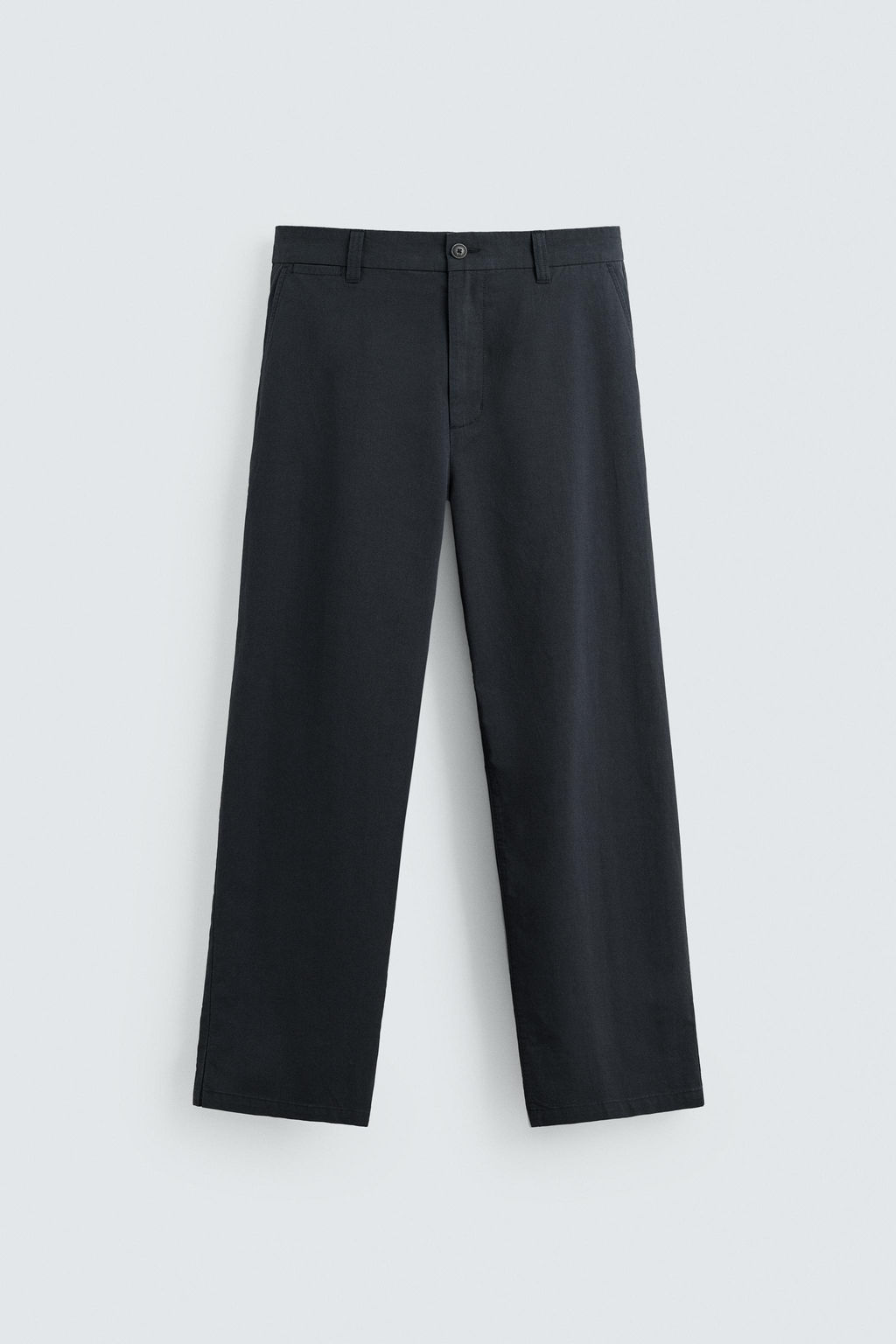 REGULAR FIT TEXTURED TROUSERS - Zara фото 15