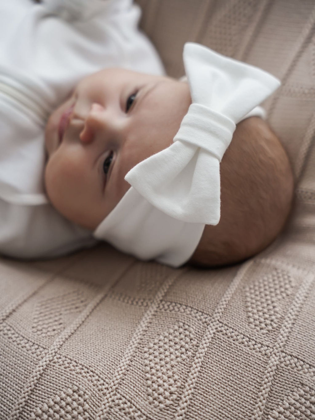 Повязка-чалма "Сливки" 0+