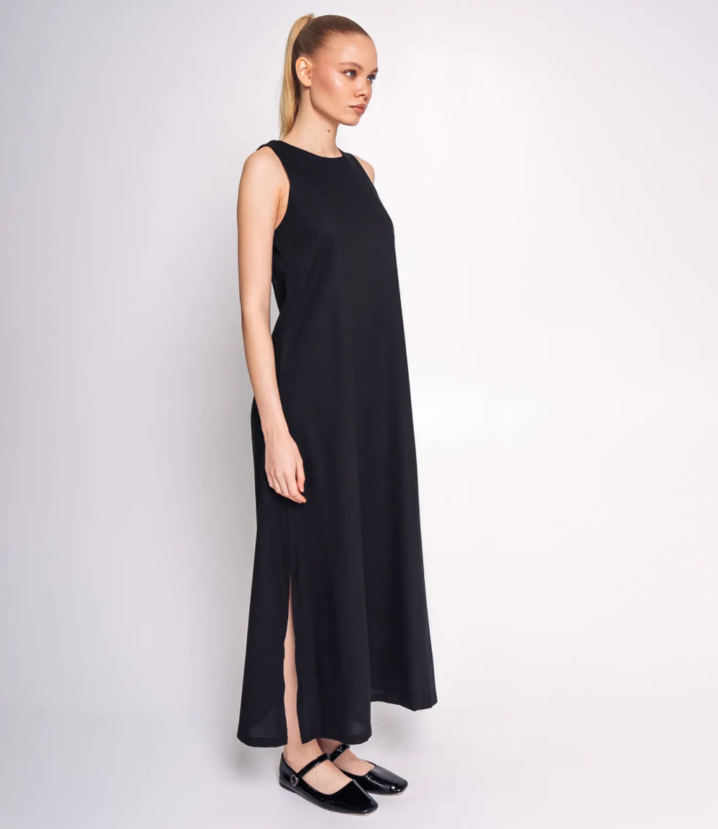 Платье #ОКТ025004, чёрный