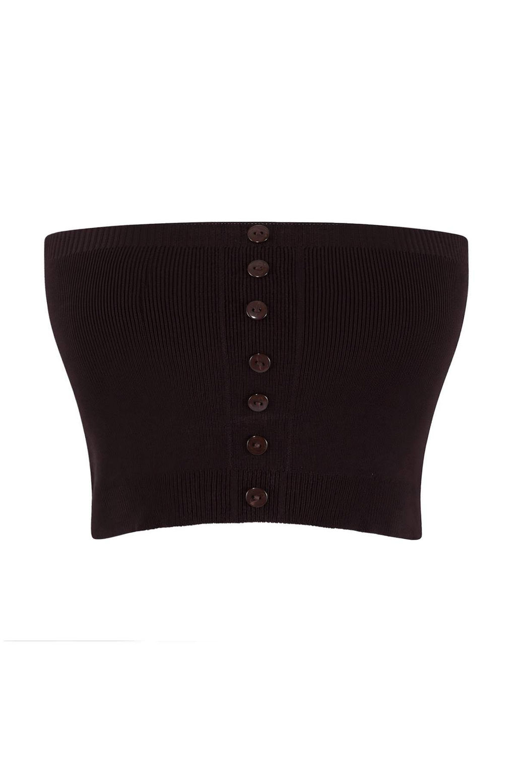 Kahverengi Basic Bluz-H?rka Tak?m Triko H?rka TWOSS26HI00010 - Trendyolmilla фото 3