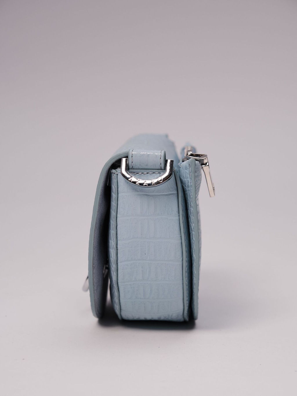 Сумка кожаная Azaro 31032 голубая вода