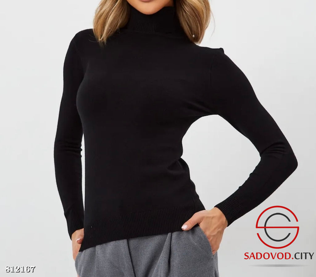 Водолазка женская однотонная - Bruno фото 5