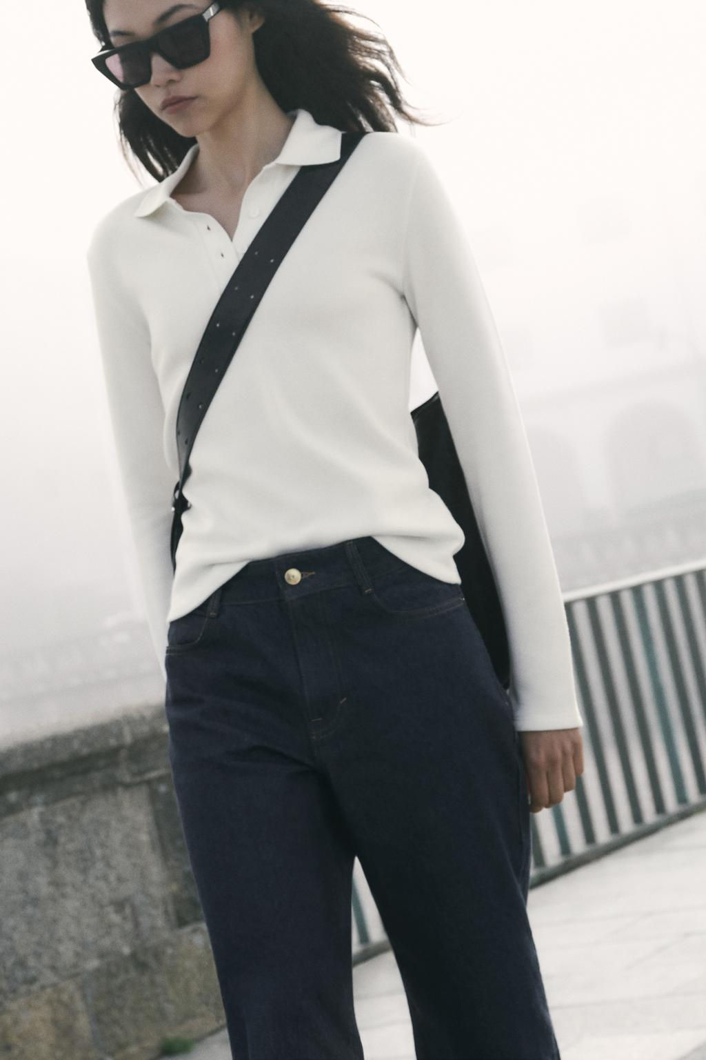 SOFT POLO COLLAR SWEATER - Zara фото 10