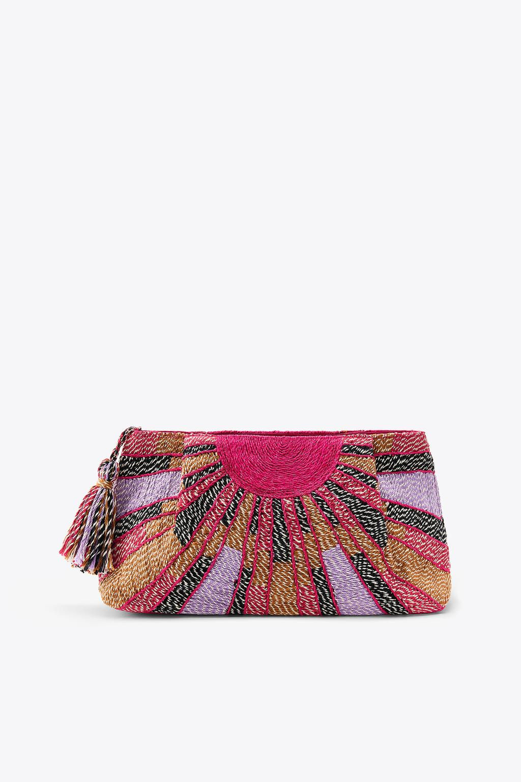 RECTANGULAR BRAIDED BAG - Zara фото 2