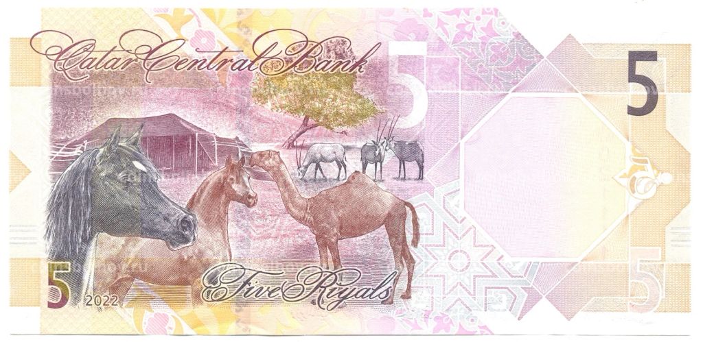5 риалов 2022 года Катар