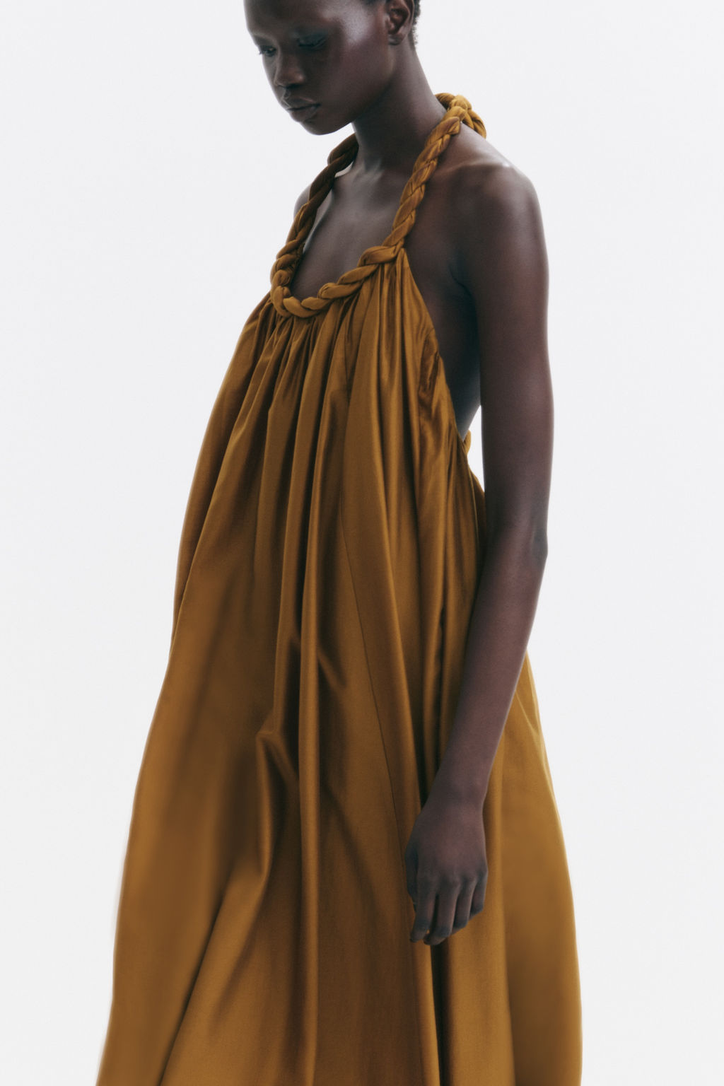 Vestido con detalle trenzado - H&m фото 7
