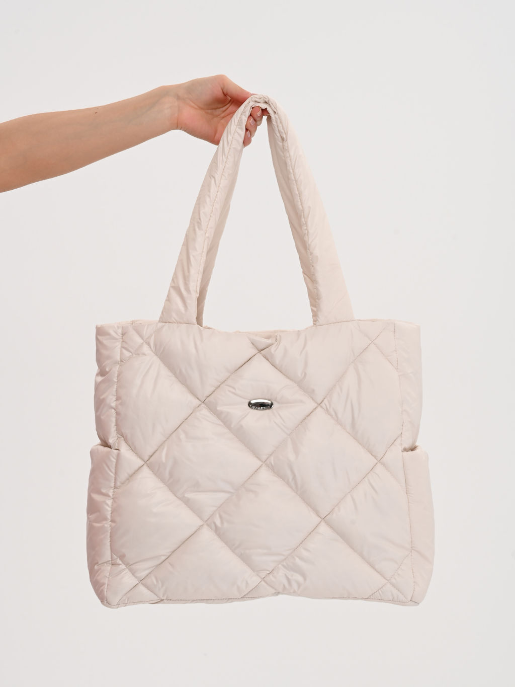 Сумка из стеганой плащевой ткани на синтепухе - А+б коллекция фото 3