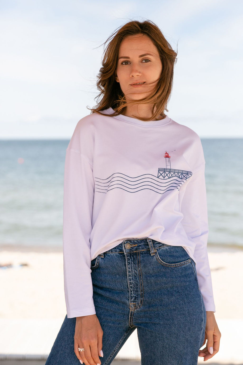 Лонгслив женский Deauville - Captain's mate фото 3