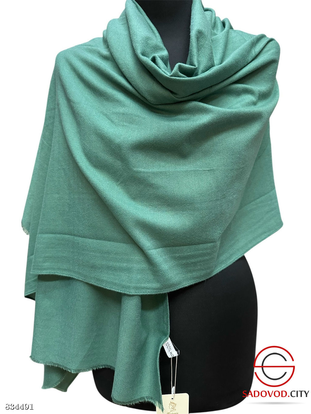 Шарф женский однотонный - Bruno фото 4