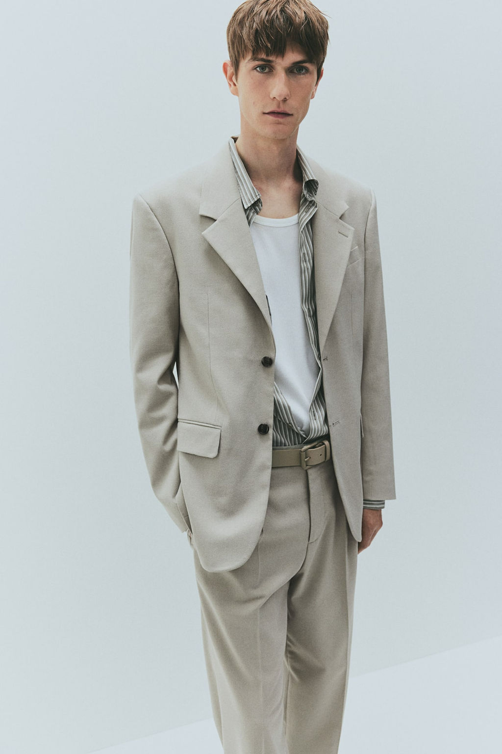 Pantalon de traje Loose Fit - H&m фото 2