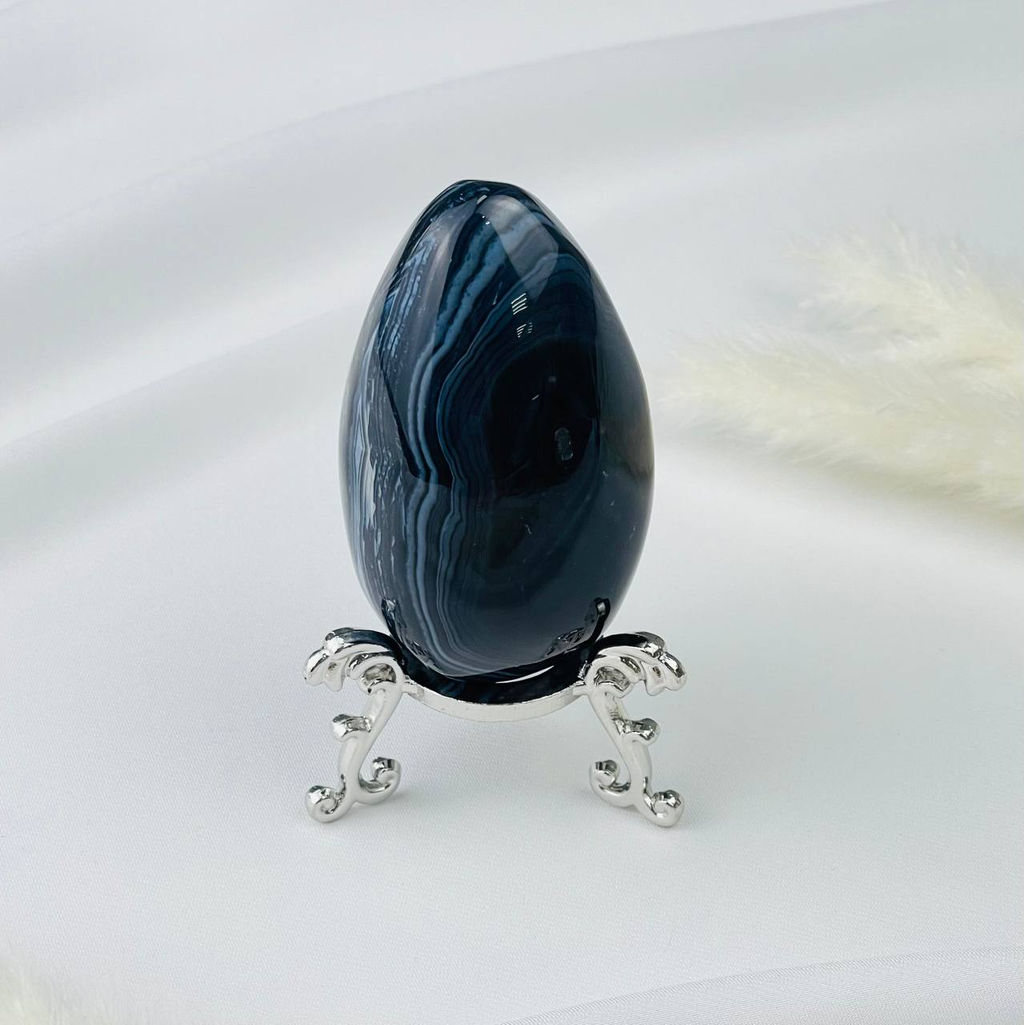 Яйцо из полосатого Агата