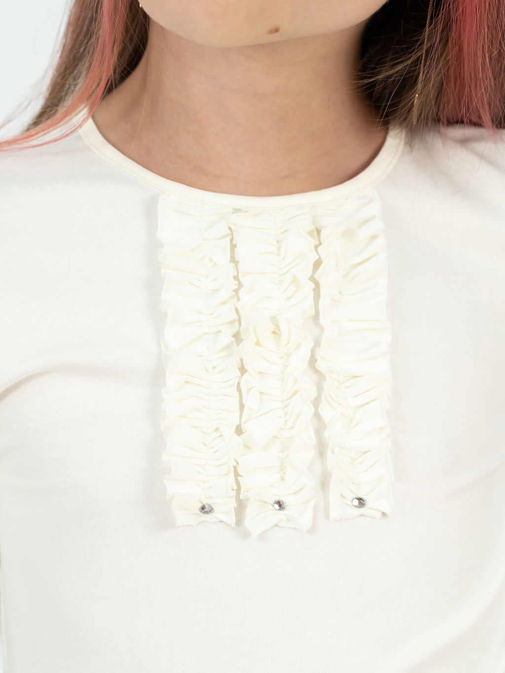 Джемпер детский молочный