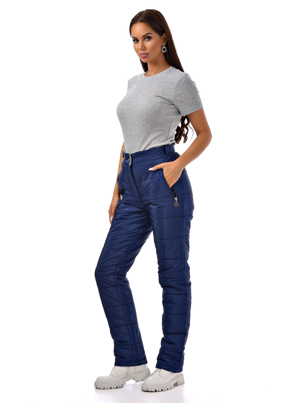 Брюки зимние, утепленные синтепоном. Очень теплые, легкие, удобные в носке - А+б коллекция фото 36