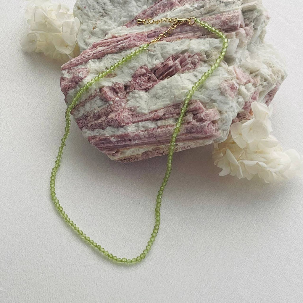 Колье из Хризолита "Перидот" 38 см +