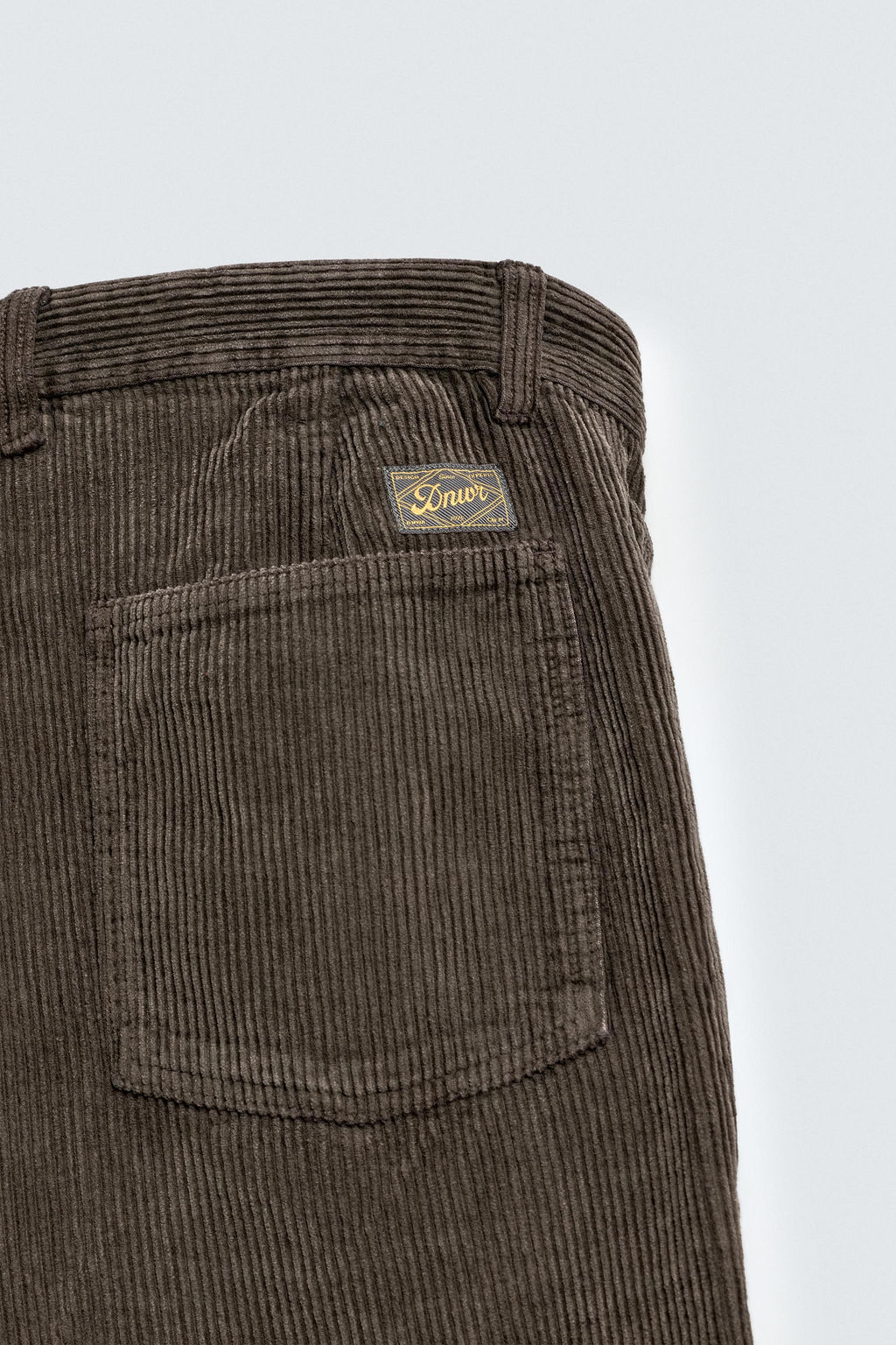 CARROT FIT CORDUROY TROUSERS - Zara фото 9