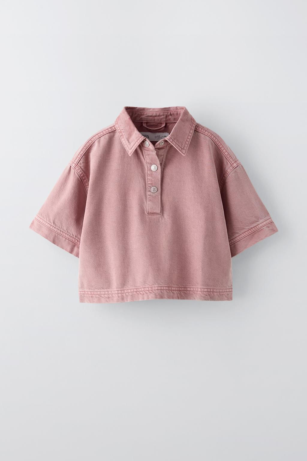 FLOWING DENIM SHIRT - Zara фото 3