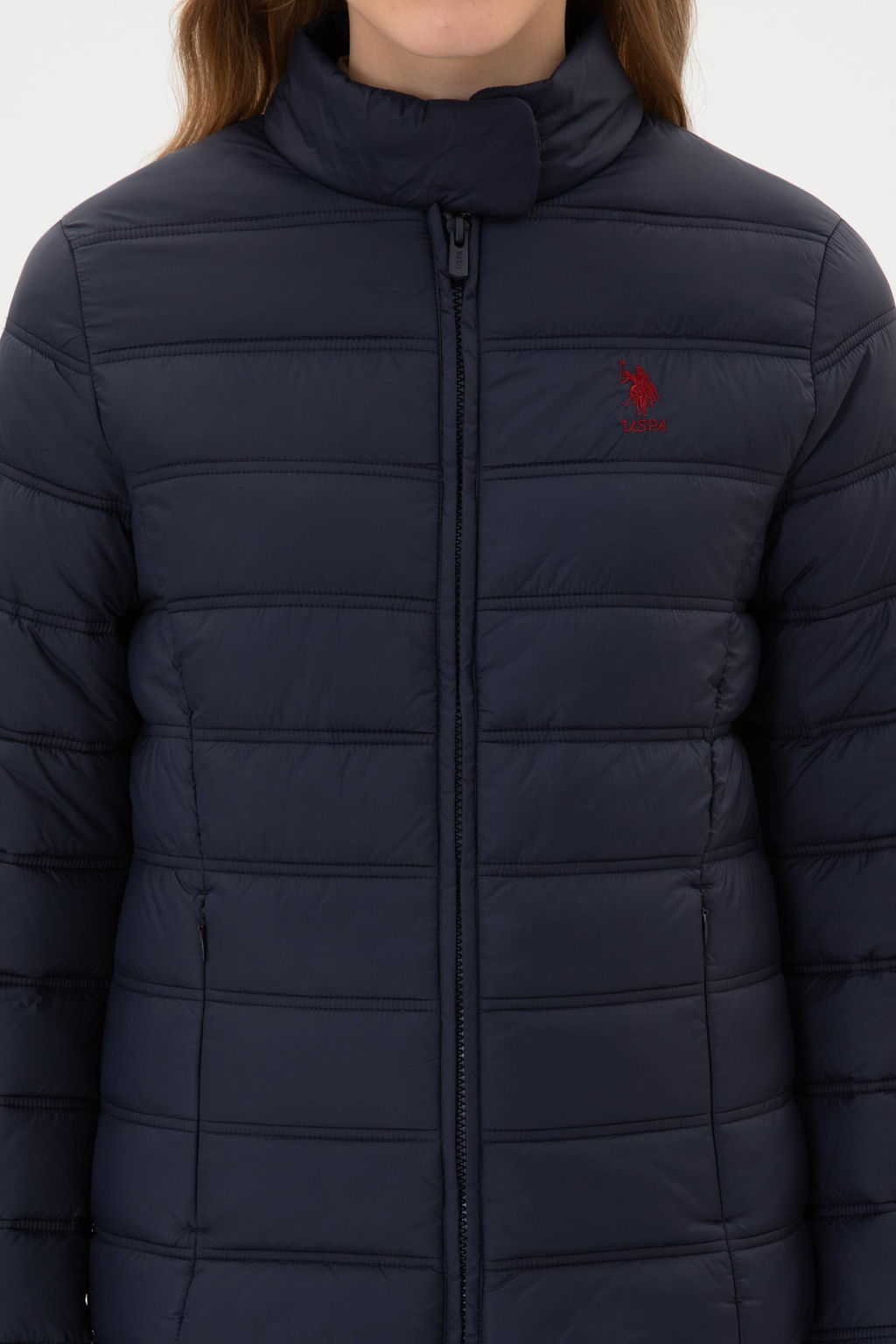 Kad_n Lacivert Mont Sepette S_rpriz _ndirim