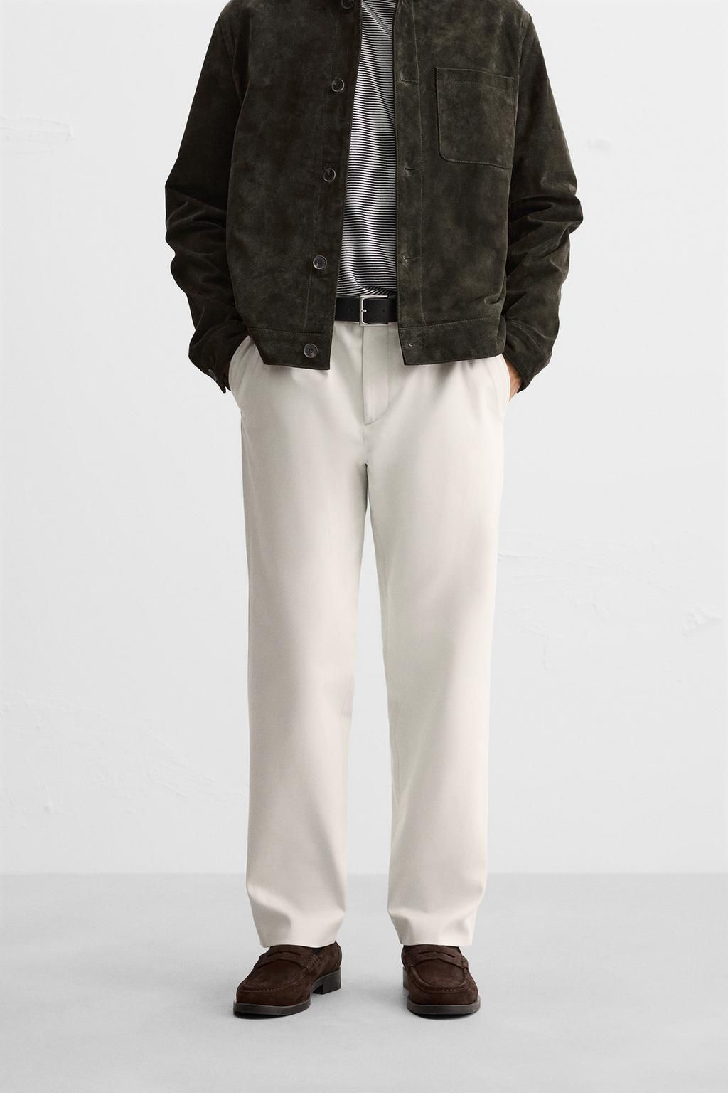 TEXTURED TROUSERS - Zara фото 2
