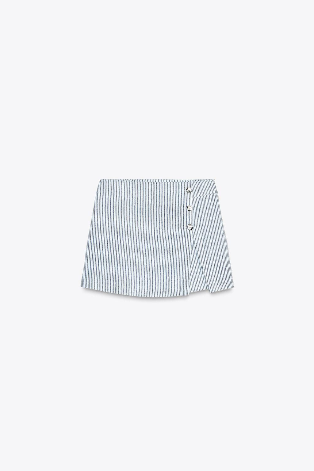 STRIPED SKORT - Zara фото 5