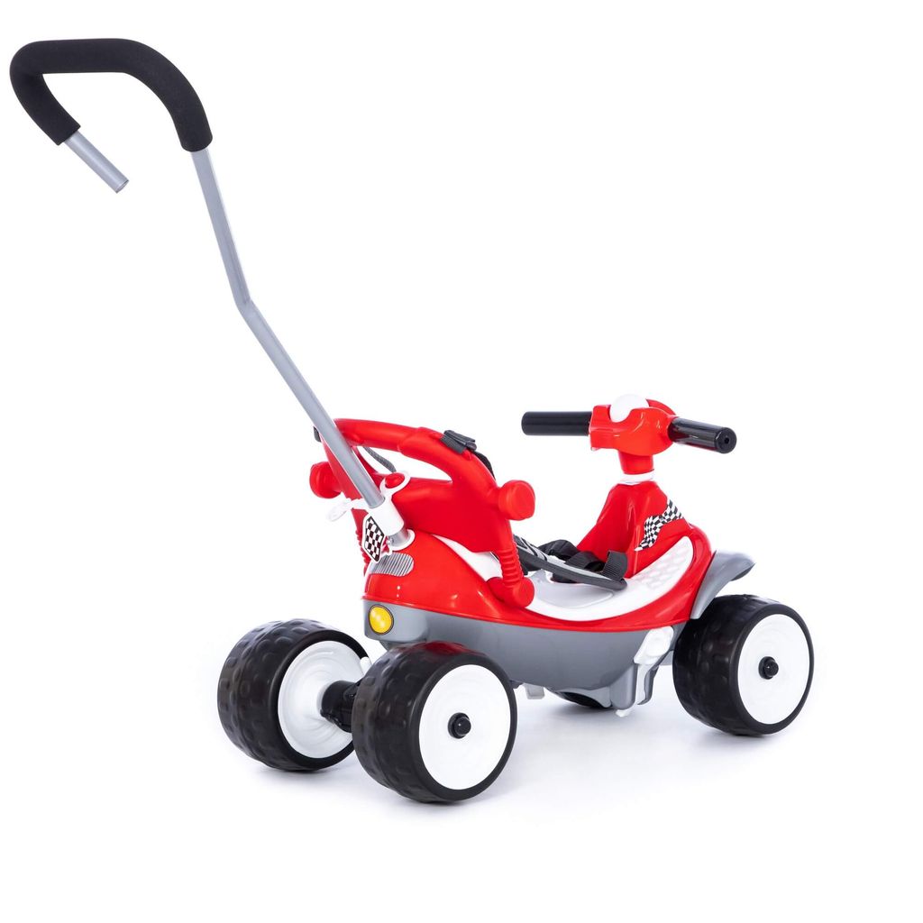 Каталка Трансформер №2 с ручкой и ремешком - Полесье фото 4