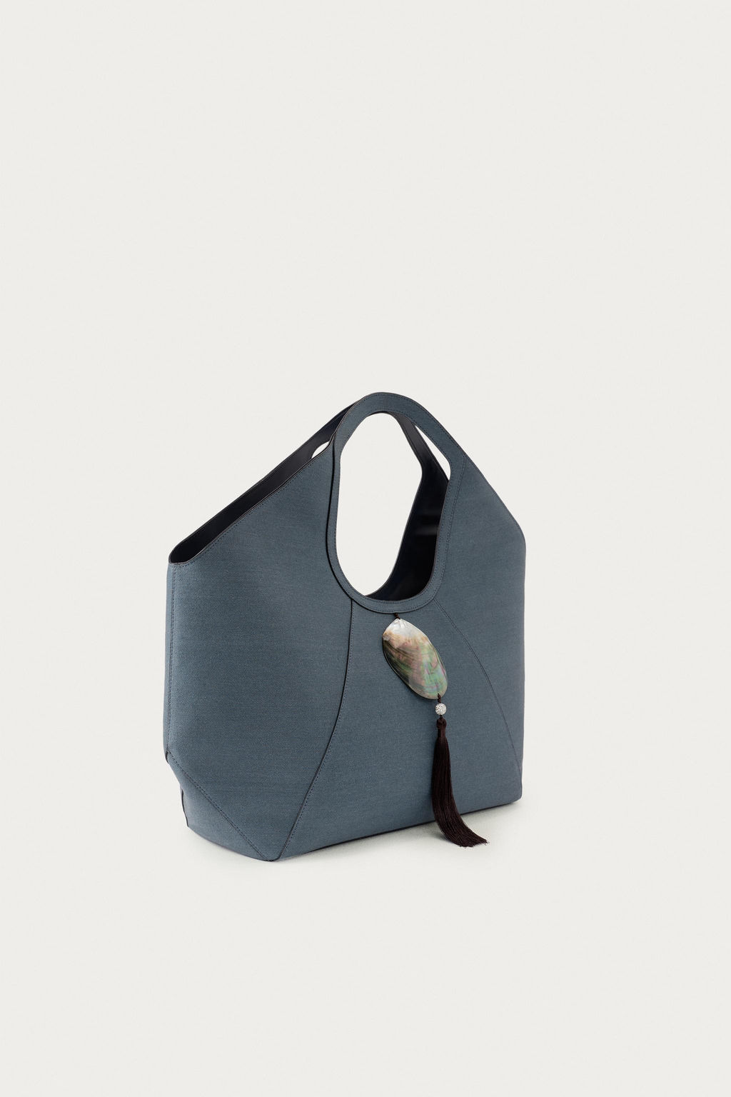 MAXI SHOPPER MARISA BERENSON X ZARA / Azul Vaquero фото 3