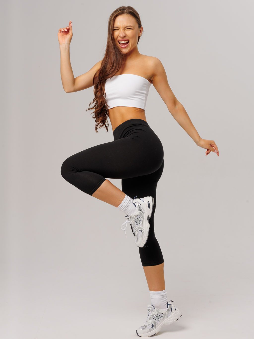 Трикотажные женские бриджи LINGEAMO черные КБ-24 (7)  фото 2